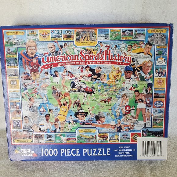 "American Sports History" 1000 Piece Puzzle